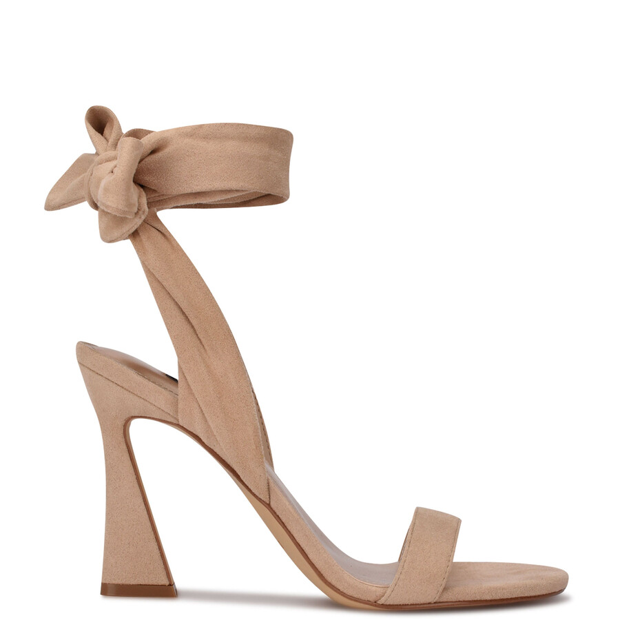 kelsie – knöchelwickel-sandalen mit absatz