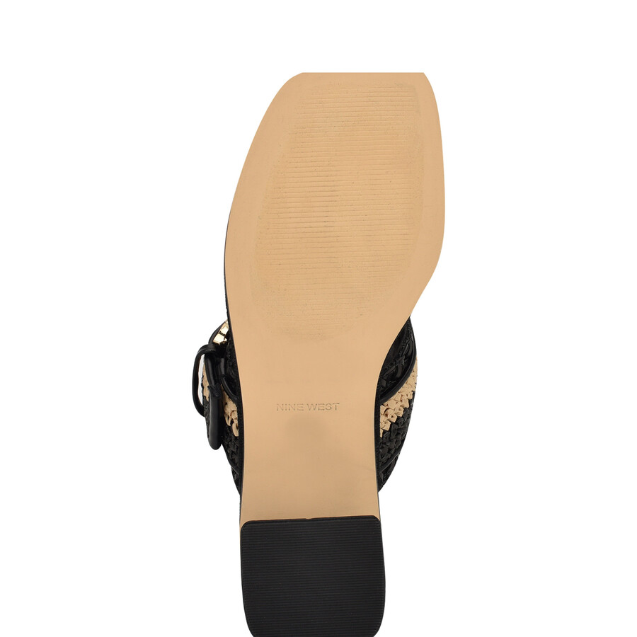 ebels – slide-sandalen mit blockabsatz
