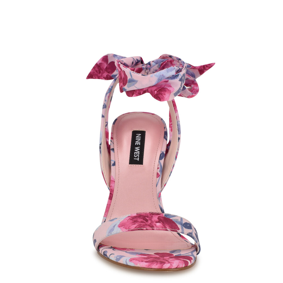 kelsie – knöchelwickel-sandalen mit absatz