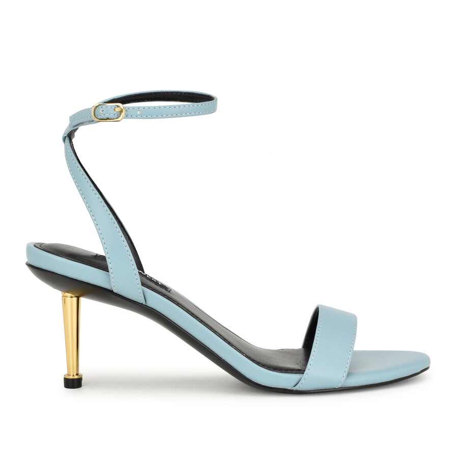 anny sandalen mit knöchelriemen und absatz