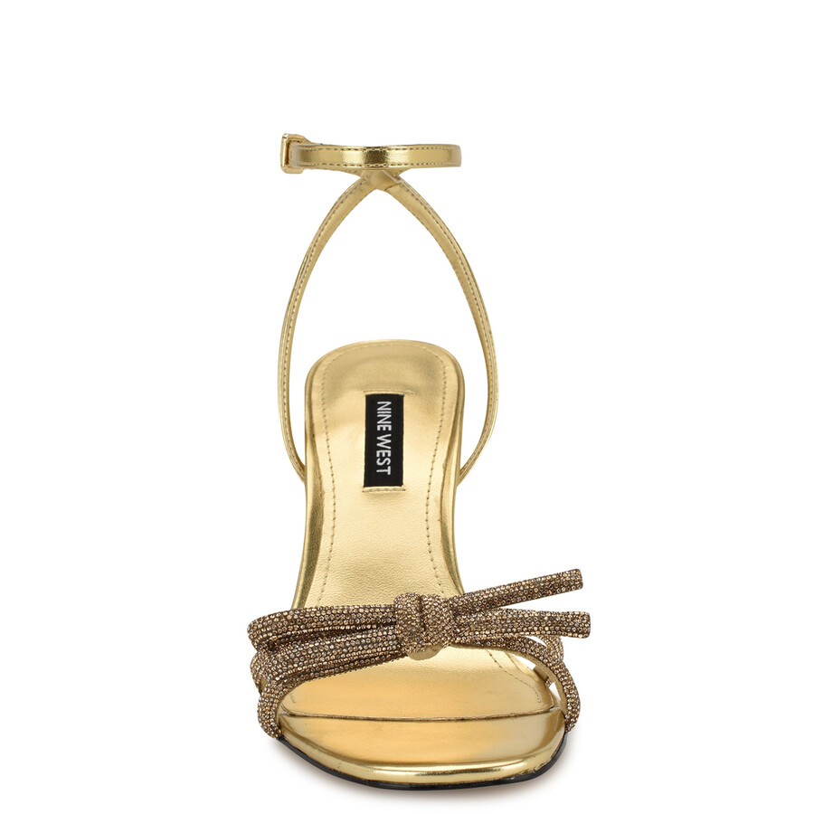 ivid sandalen mit strass-schleife