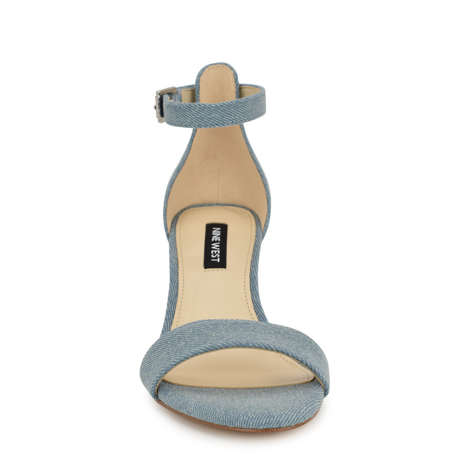 pruce sandalen mit knöchelriemen und blockabsatz