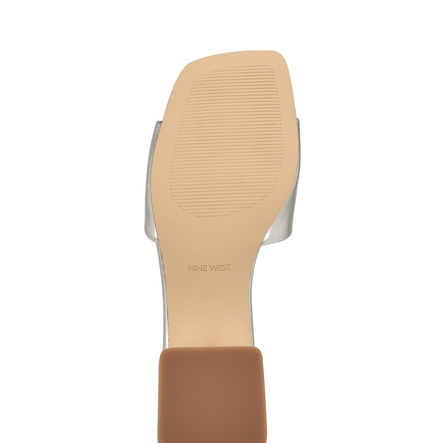 bamsy – slide-sandalen mit blockabsatz