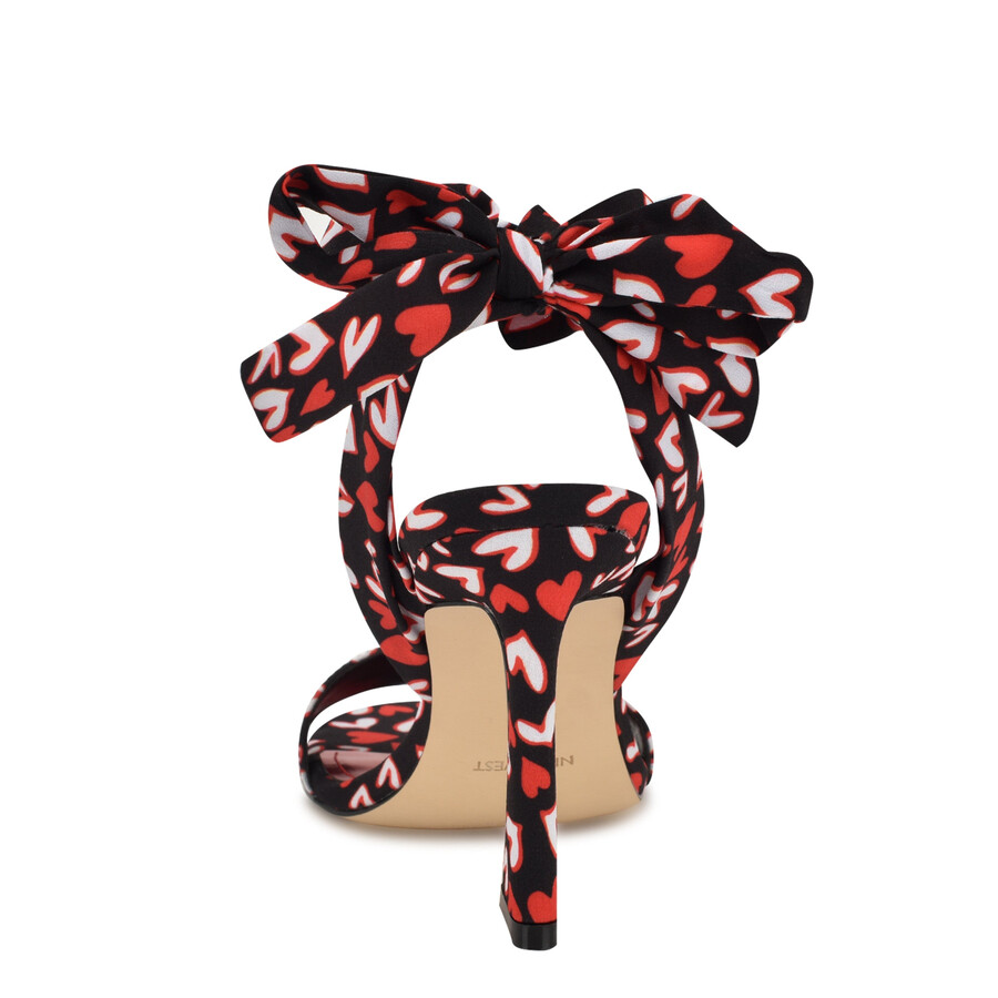 kelsie – knöchelwickel-sandalen mit absatz