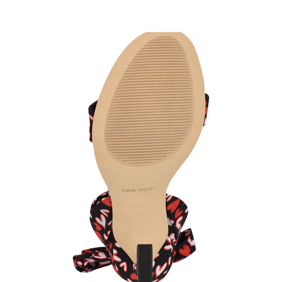 kelsie – knöchelwickel-sandalen mit absatz