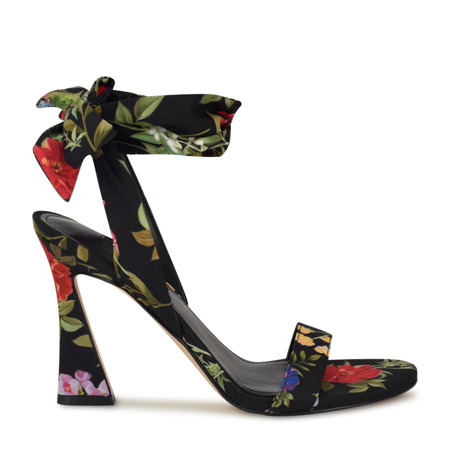 kelsie – knöchelwickel-sandalen mit absatz