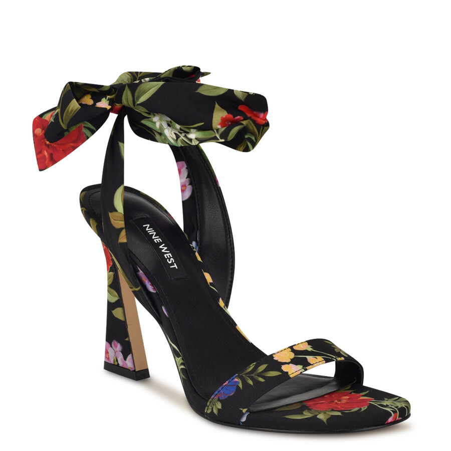 kelsie – knöchelwickel-sandalen mit absatz