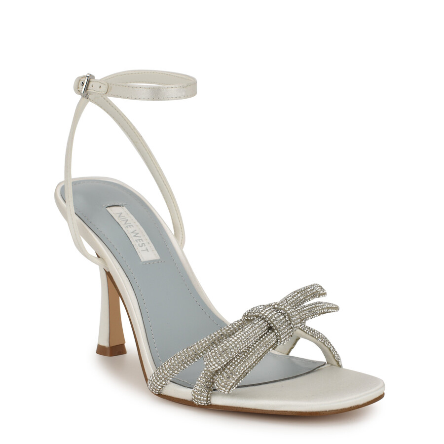 ivid sandalen mit strass-schleife