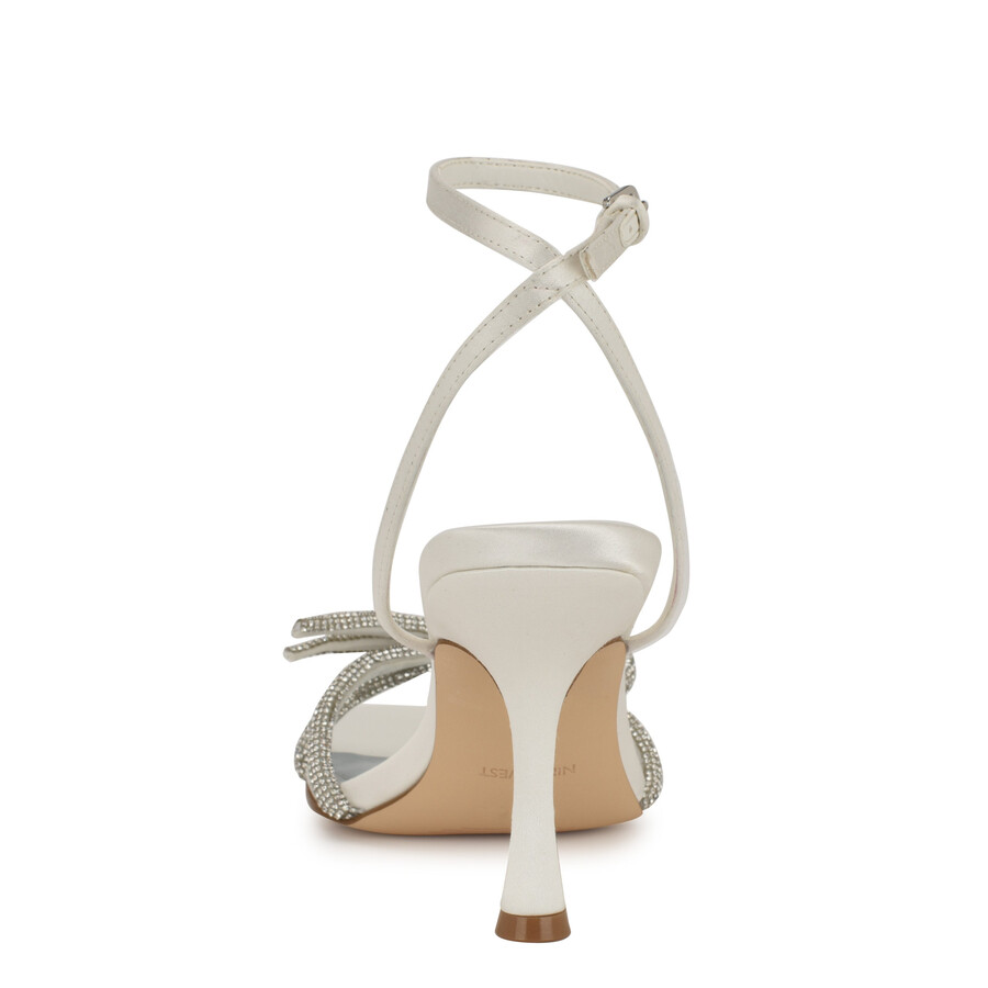 ivid sandalen mit strass-schleife