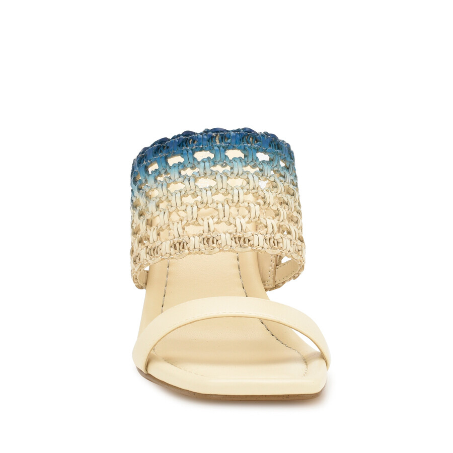 mylas slide-sandalen mit absatz