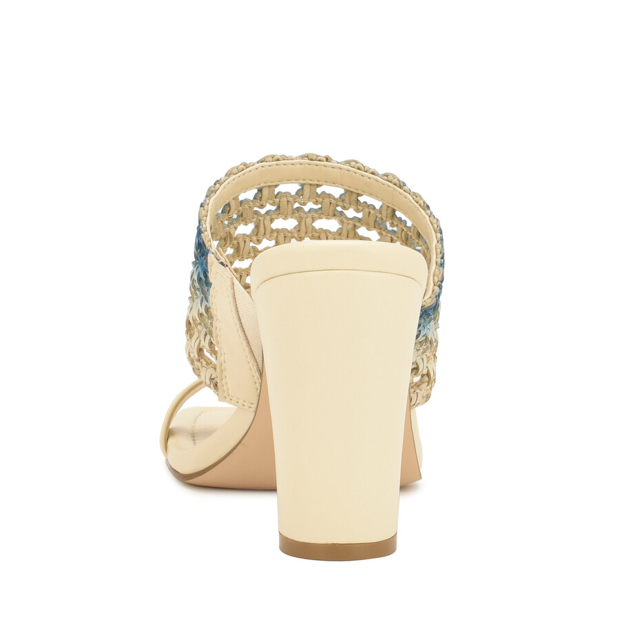 mylas slide-sandalen mit absatz