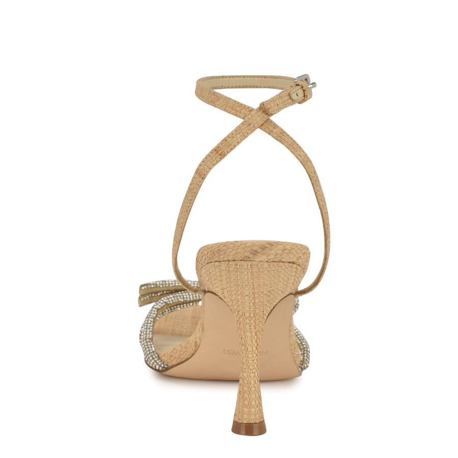 ivid sandalen mit strass-schleife