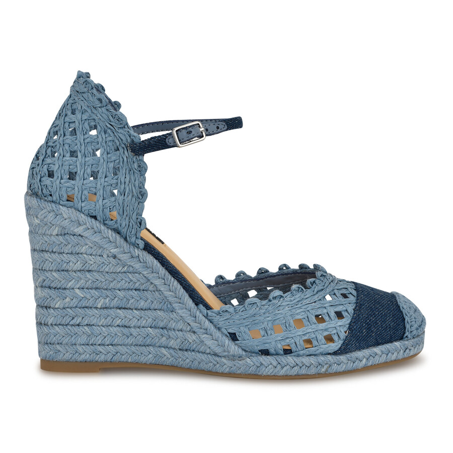 mckinly – espadrille-wedges mit kappe