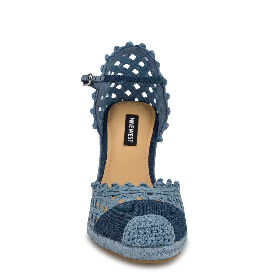 mckinly – espadrille-wedges mit kappe