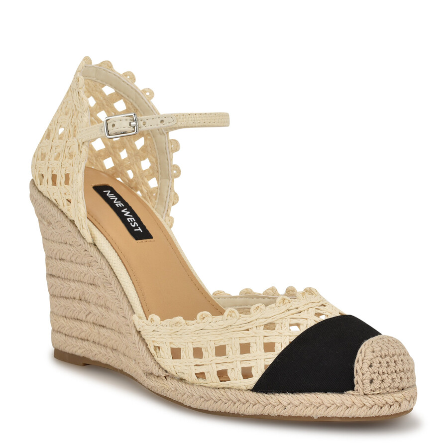 mckinly – espadrille-wedges mit kappe