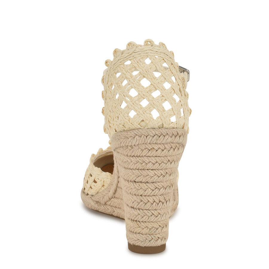 mckinly – espadrille-wedges mit kappe