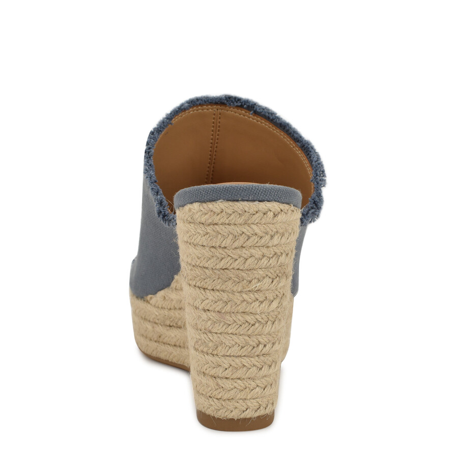 baja espadrille-keilsandalen