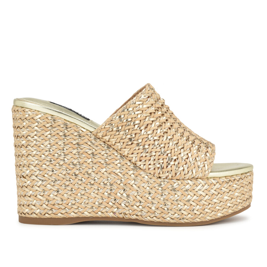 everie espadrille-keilsandalen