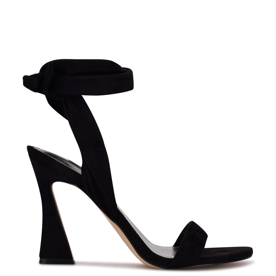 kelsie – knöchelwickel-sandalen mit absatz