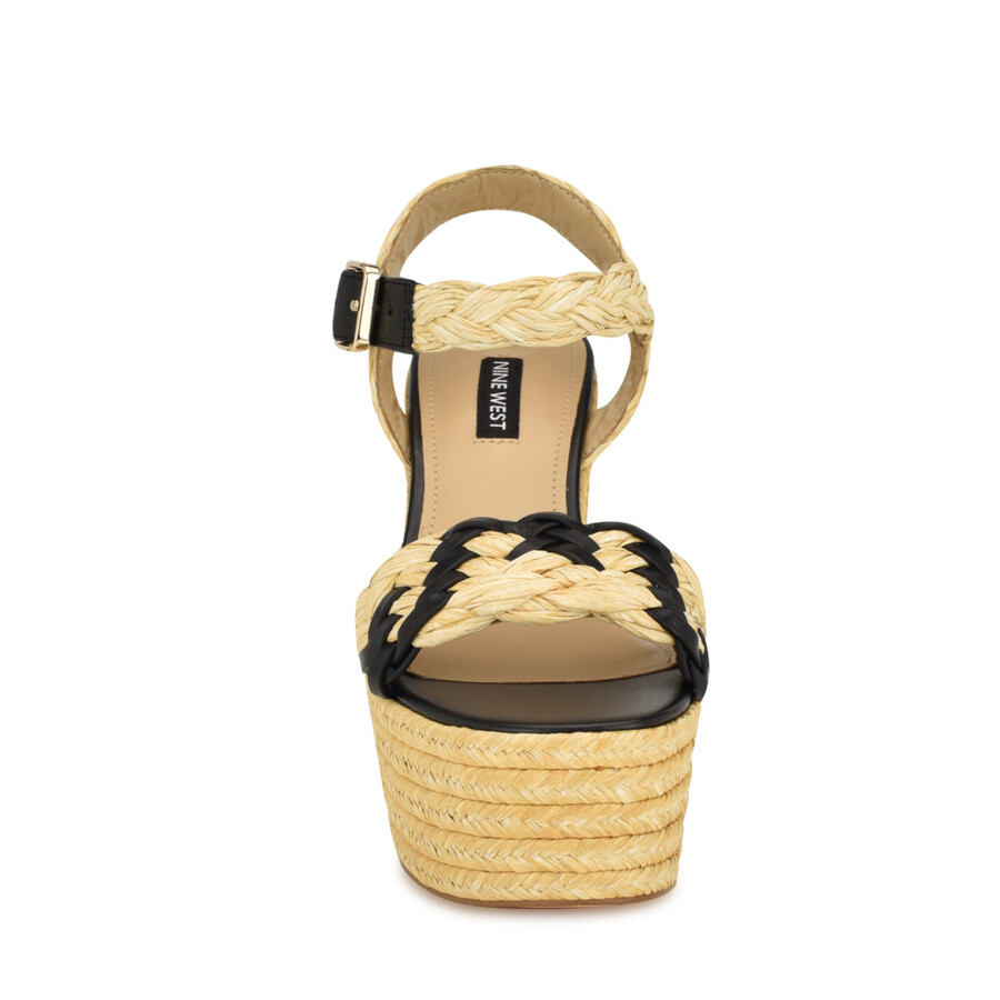 jolane espadrille-plateausandalen