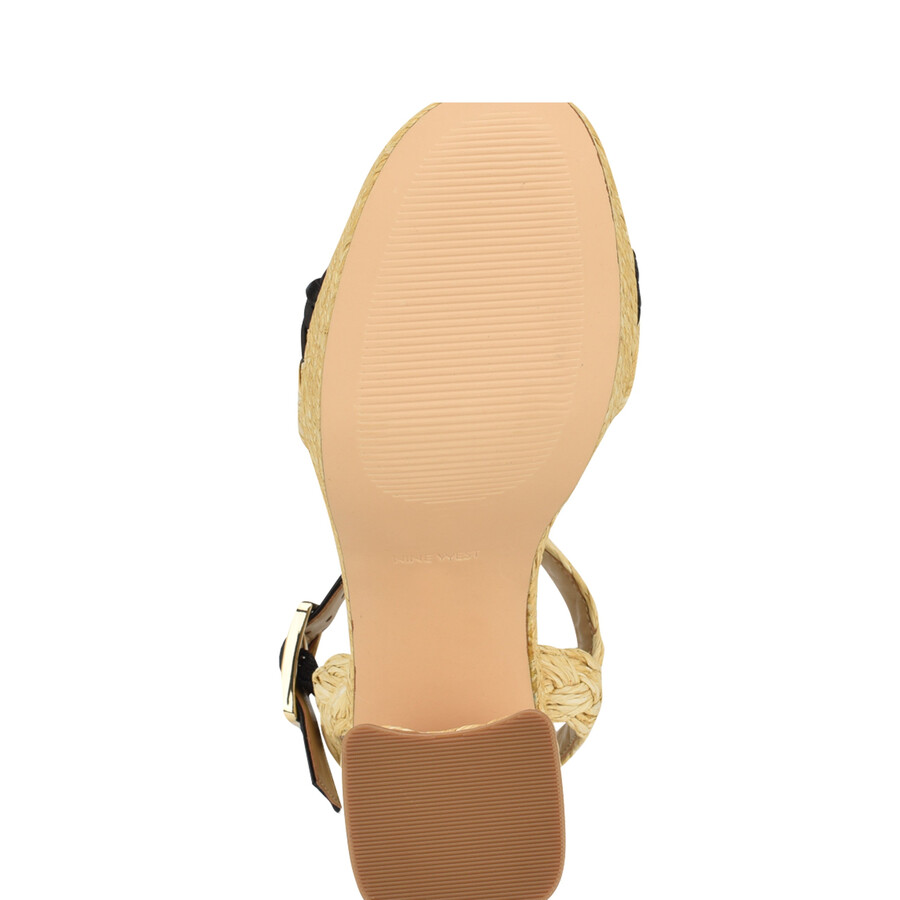 jolane espadrille-plateausandalen