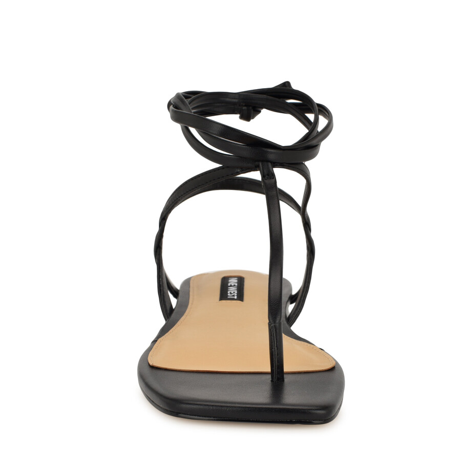 norta zehentrenner-sandalen mit knöchelwickel
