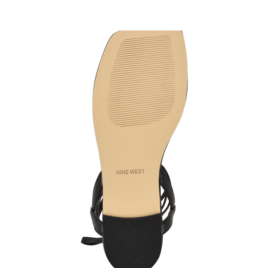 norta zehentrenner-sandalen mit knöchelwickel