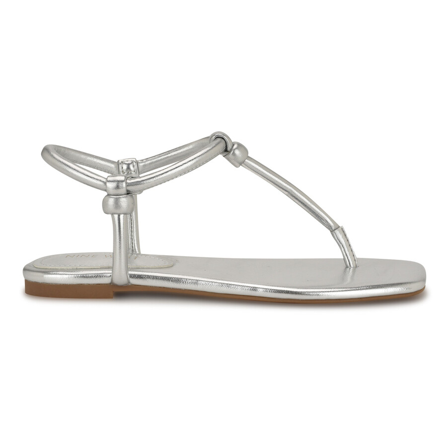 flache zehentrenner-sandalen nortny