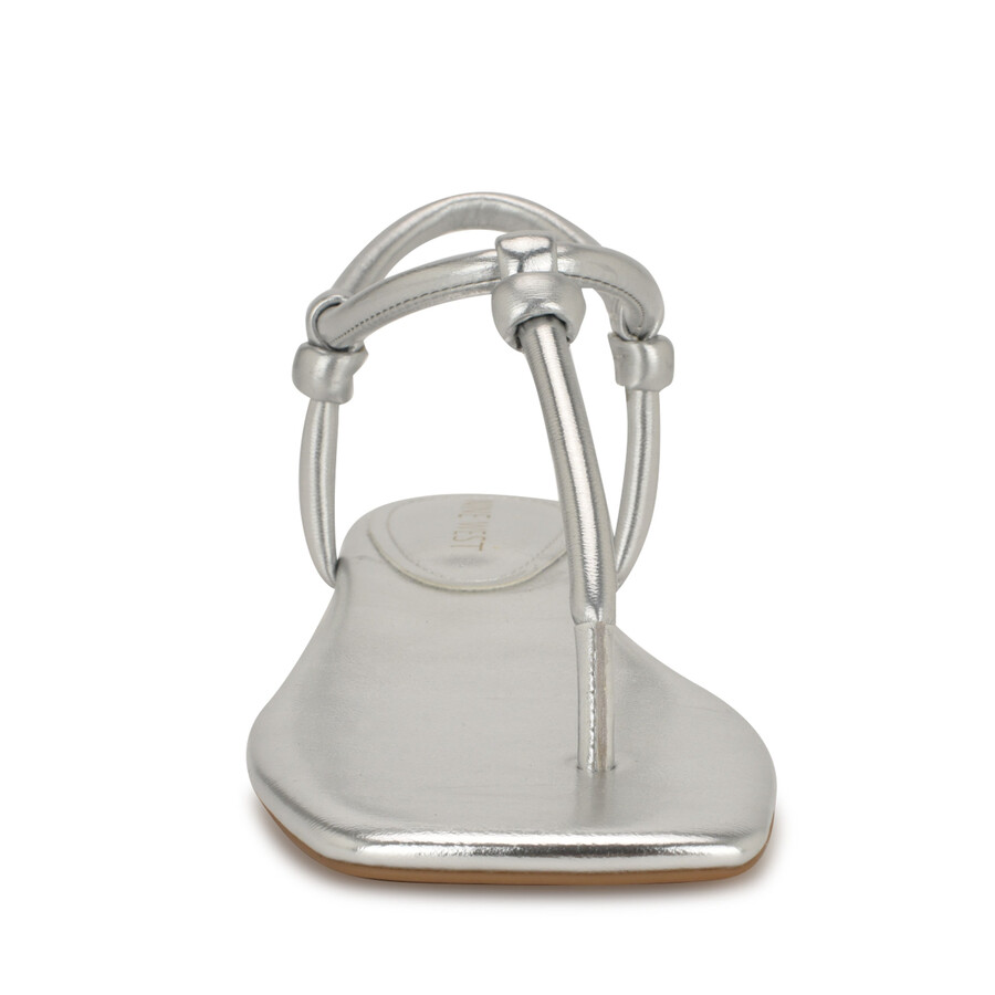 flache zehentrenner-sandalen nortny