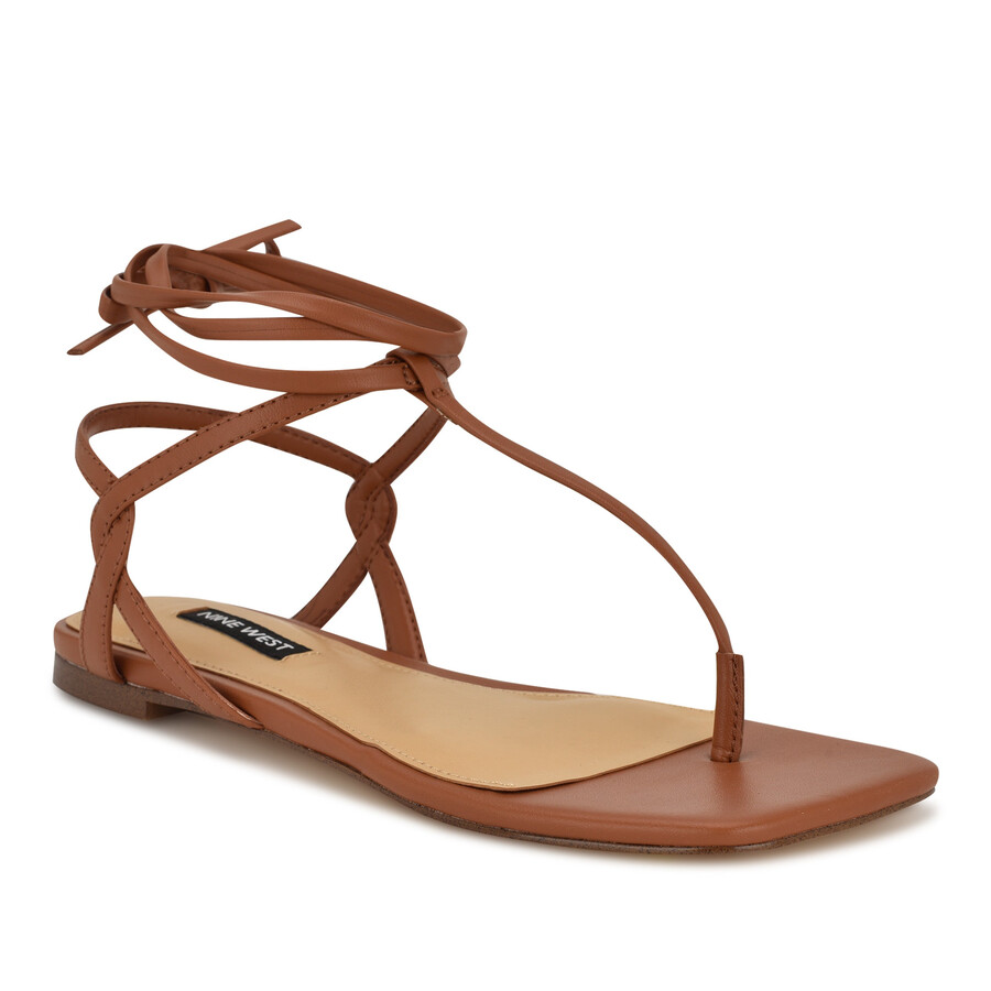 norta zehentrenner-sandalen mit knöchelwickel