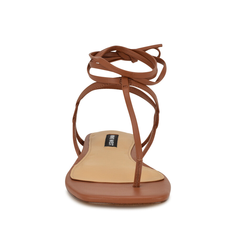 norta zehentrenner-sandalen mit knöchelwickel