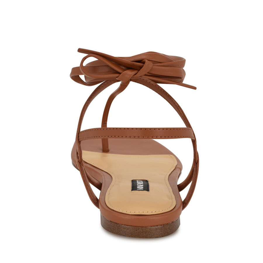 norta zehentrenner-sandalen mit knöchelwickel