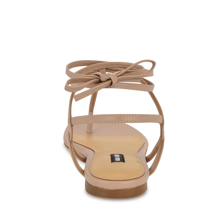 norta zehentrenner-sandalen mit knöchelwickel