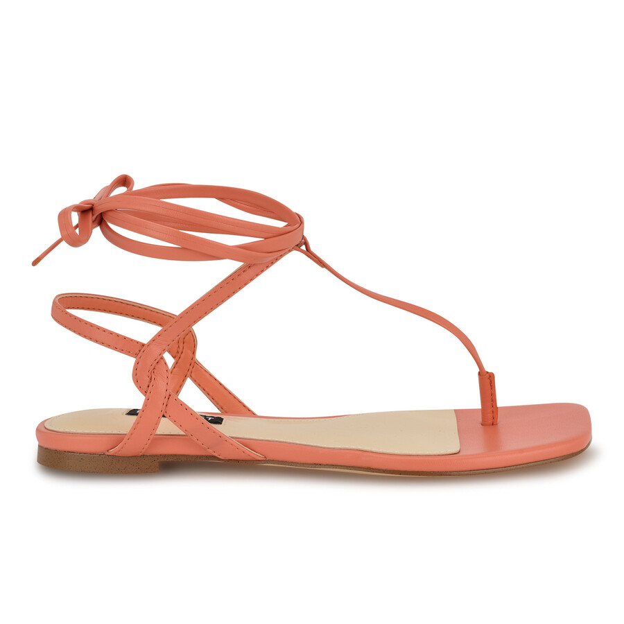 norta zehentrenner-sandalen mit knöchelwickel