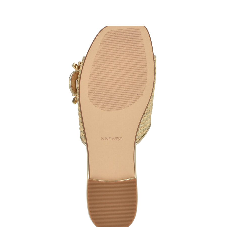 flache laniey-sandalen