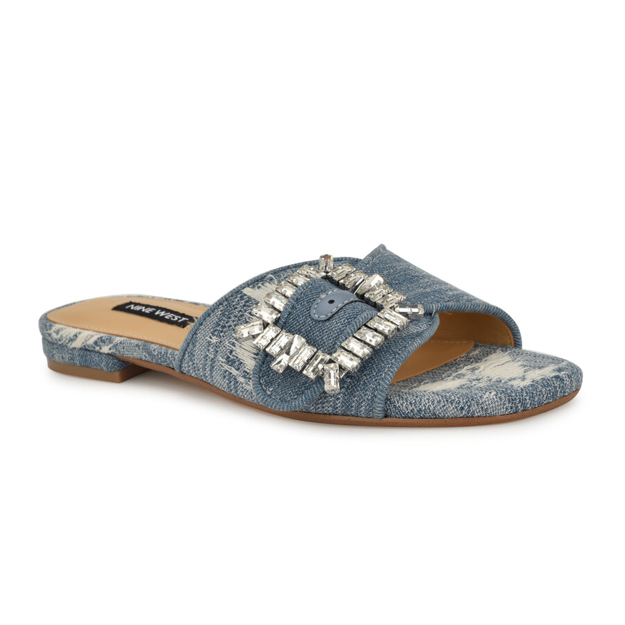 flache laniey-sandalen