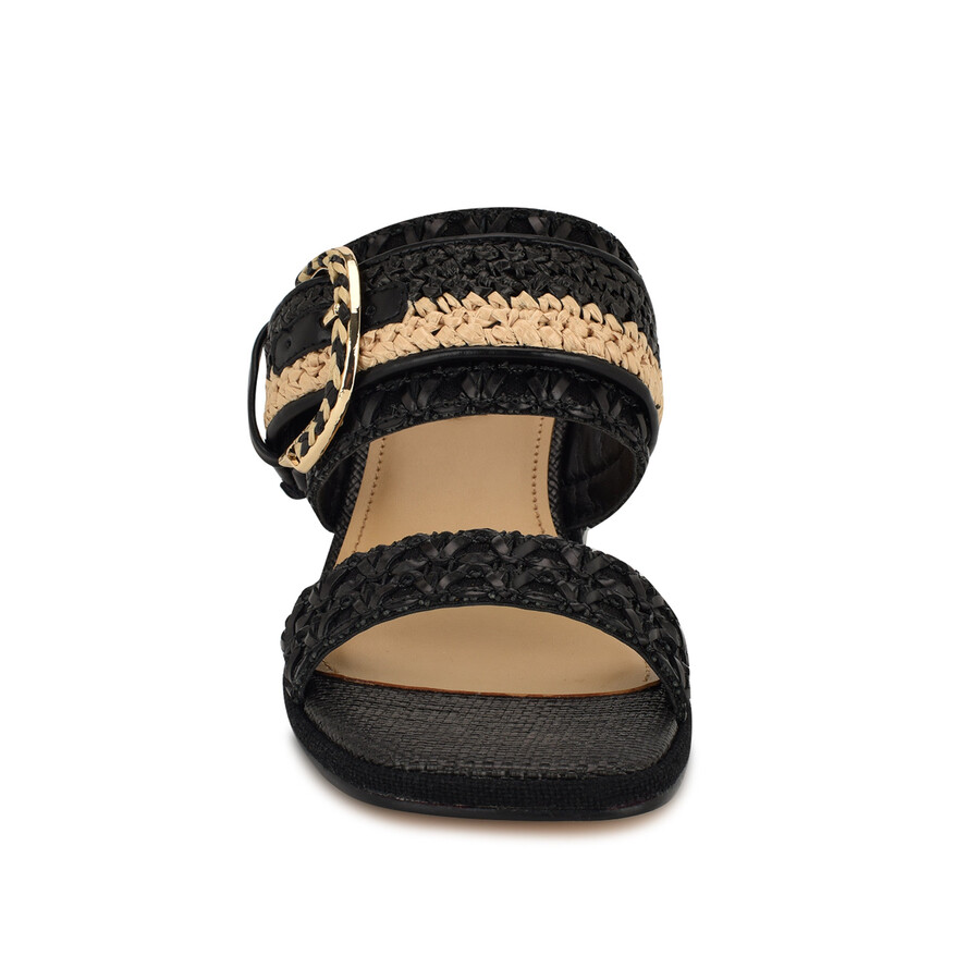ebels – slide-sandalen mit blockabsatz