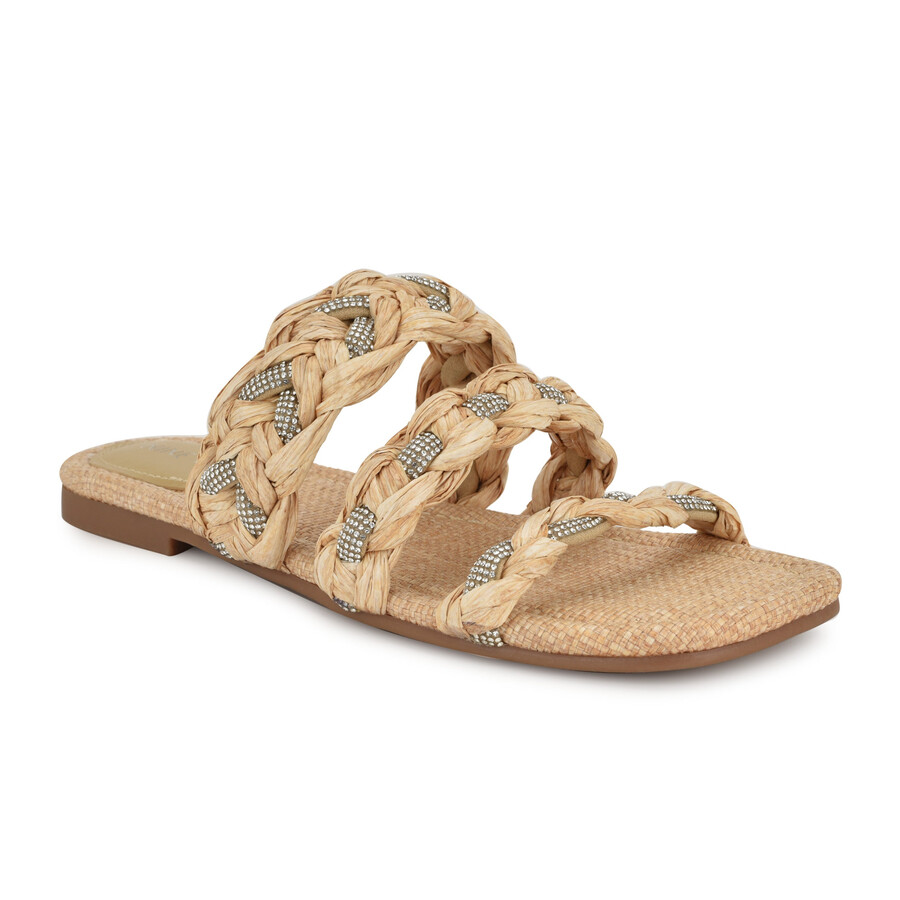 flache qazz-sandalen