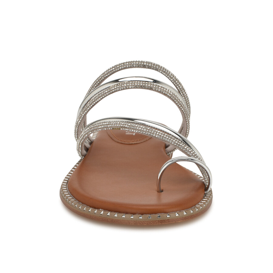 flache dashin slide-sandalen