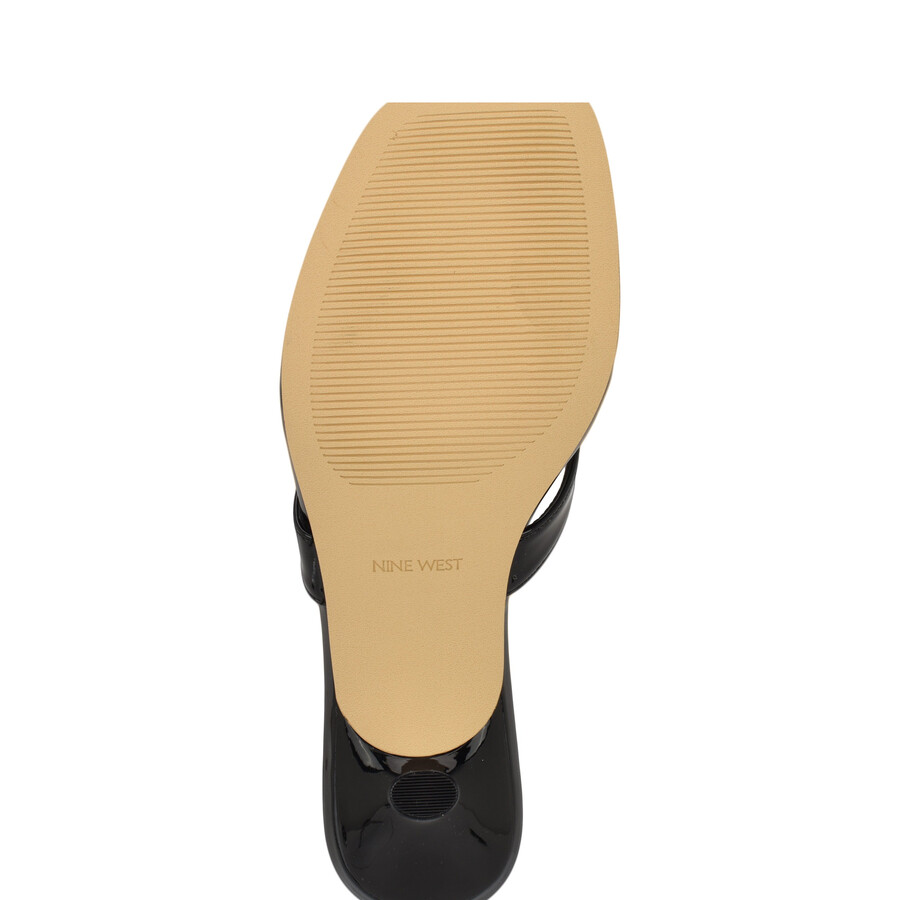 andela zehentrenner-sandalen mit absatz