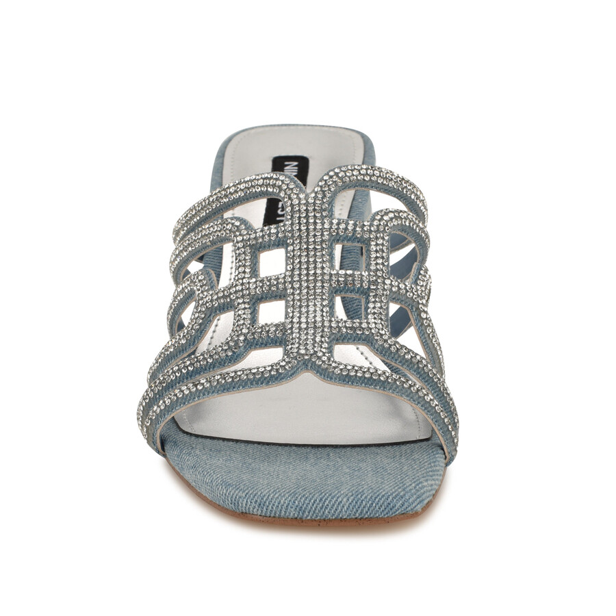 grassa sandalen mit blockabsatz und verzierung