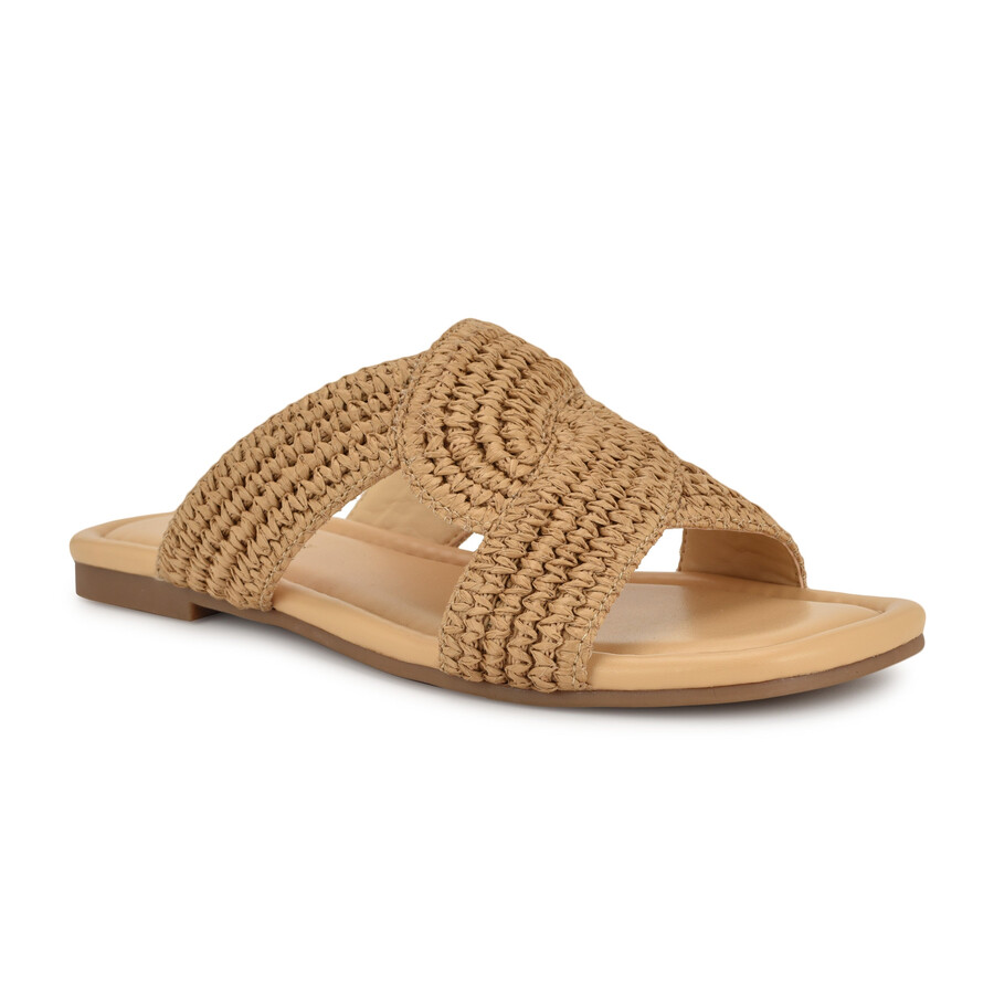 flache quara-sandalen