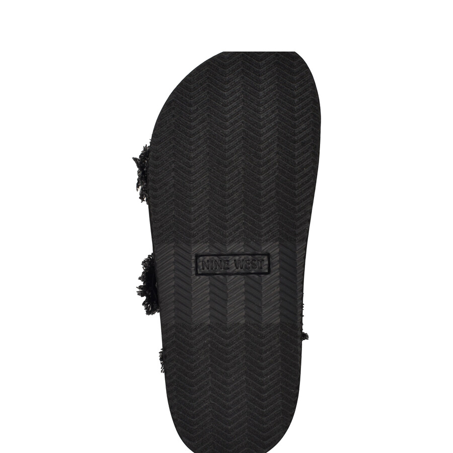 eleny slide-sandalen mit schnalle