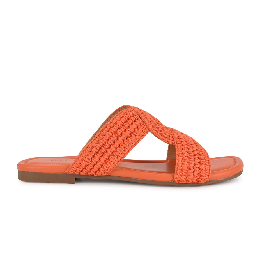 flache quara-sandalen