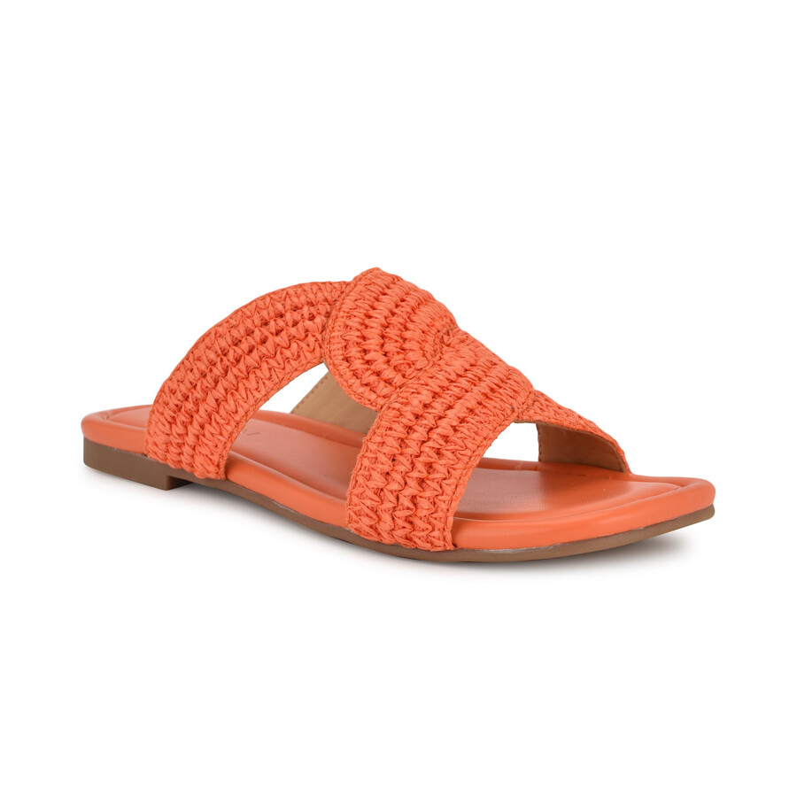 flache quara-sandalen