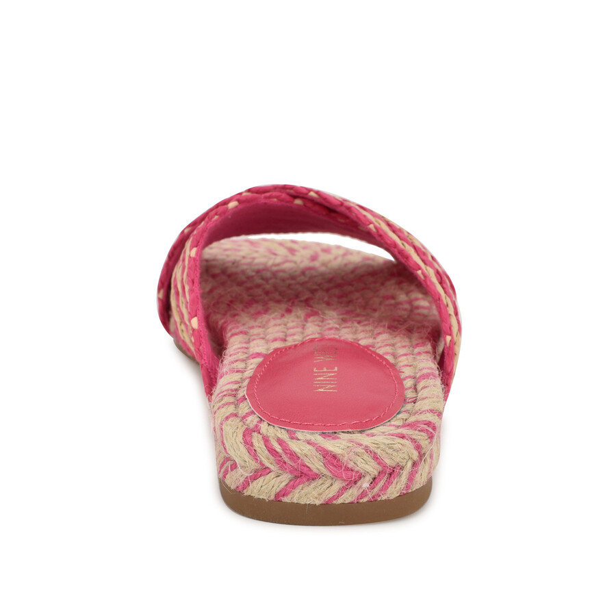 flache slide-sandalen von animay