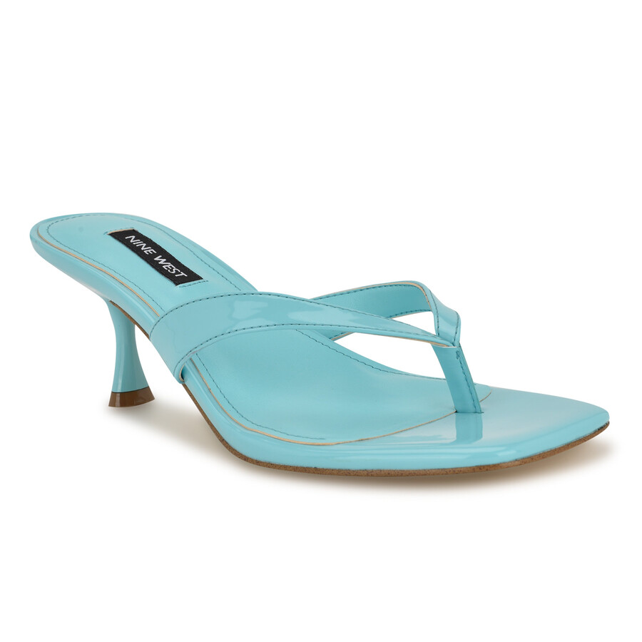 andela zehentrenner-sandalen mit absatz