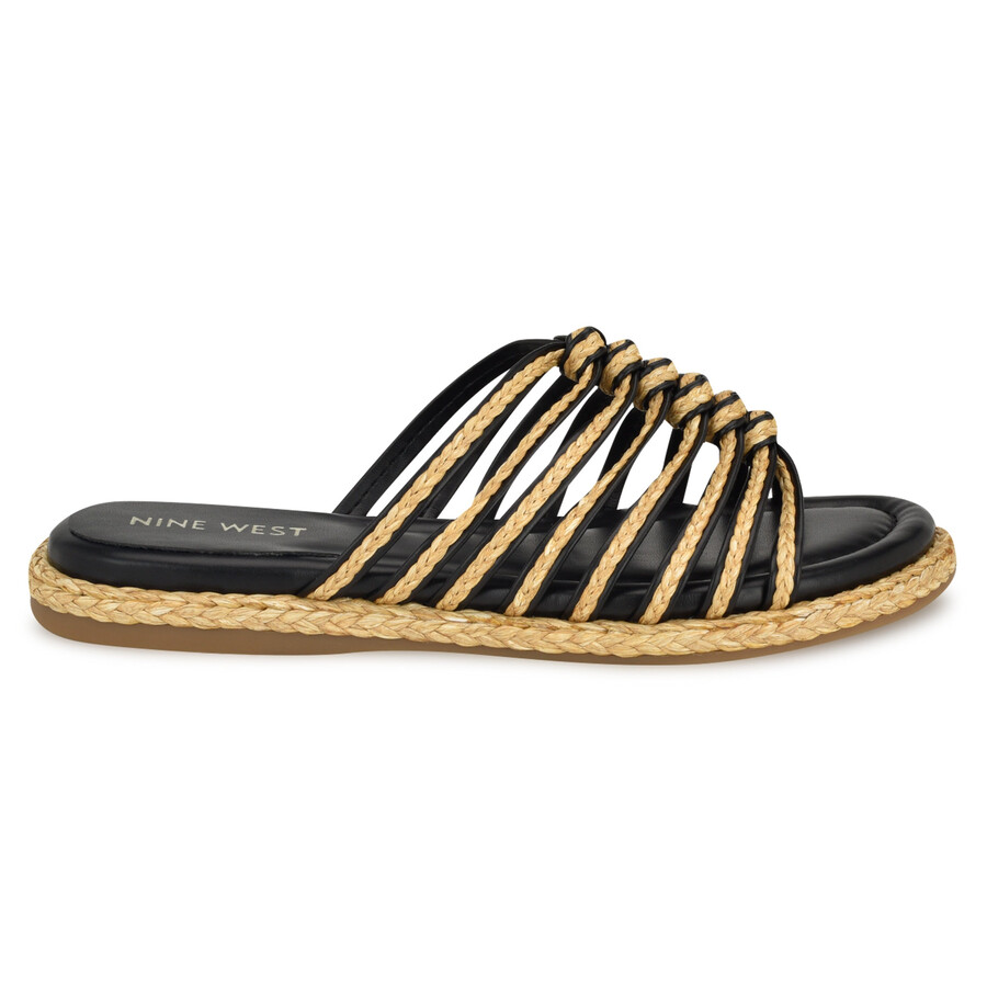 flache espadrilles-sandalen „adila