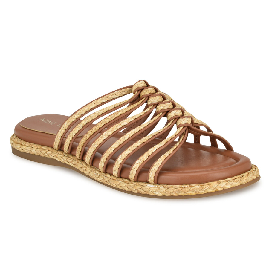 flache espadrilles-sandalen „adila