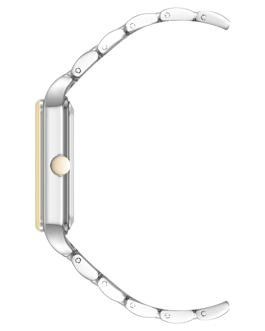 vintage-inspirierte metallarmbanduhr